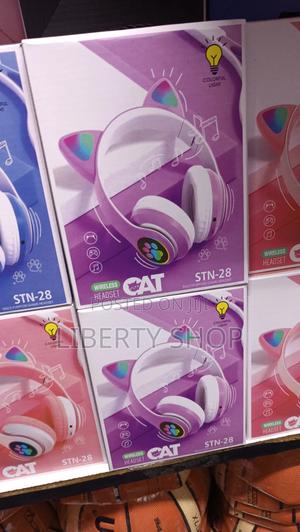 Kids Headphones With Cat Ears - thumbnail 2