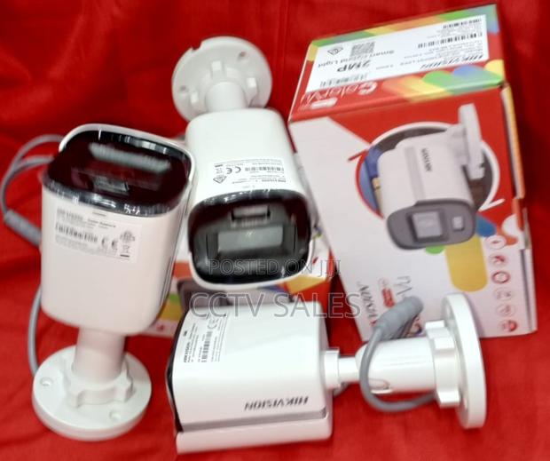 Hikvision Poe Compatible Full Color Audio Bullet Outdoor CCTV Camera