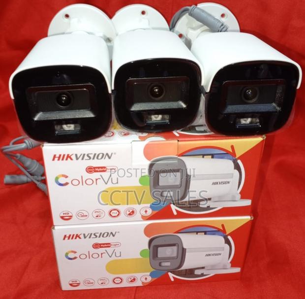 Hikvision 1080p 2mp Full Hd Color Vu Outdoor Bullet CCTV - main view