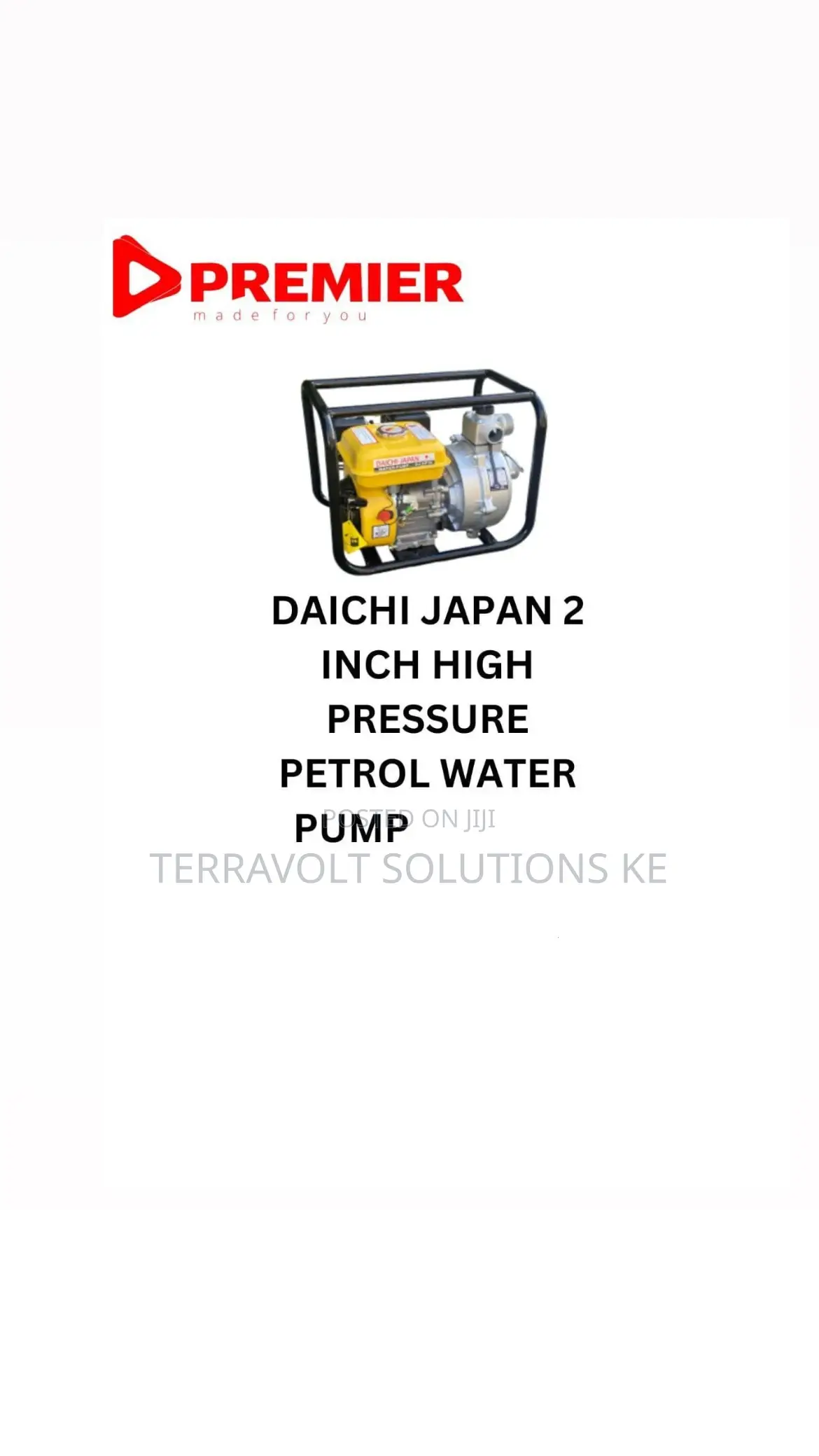 Daichi Japan 2inch High Pressure Water Pump