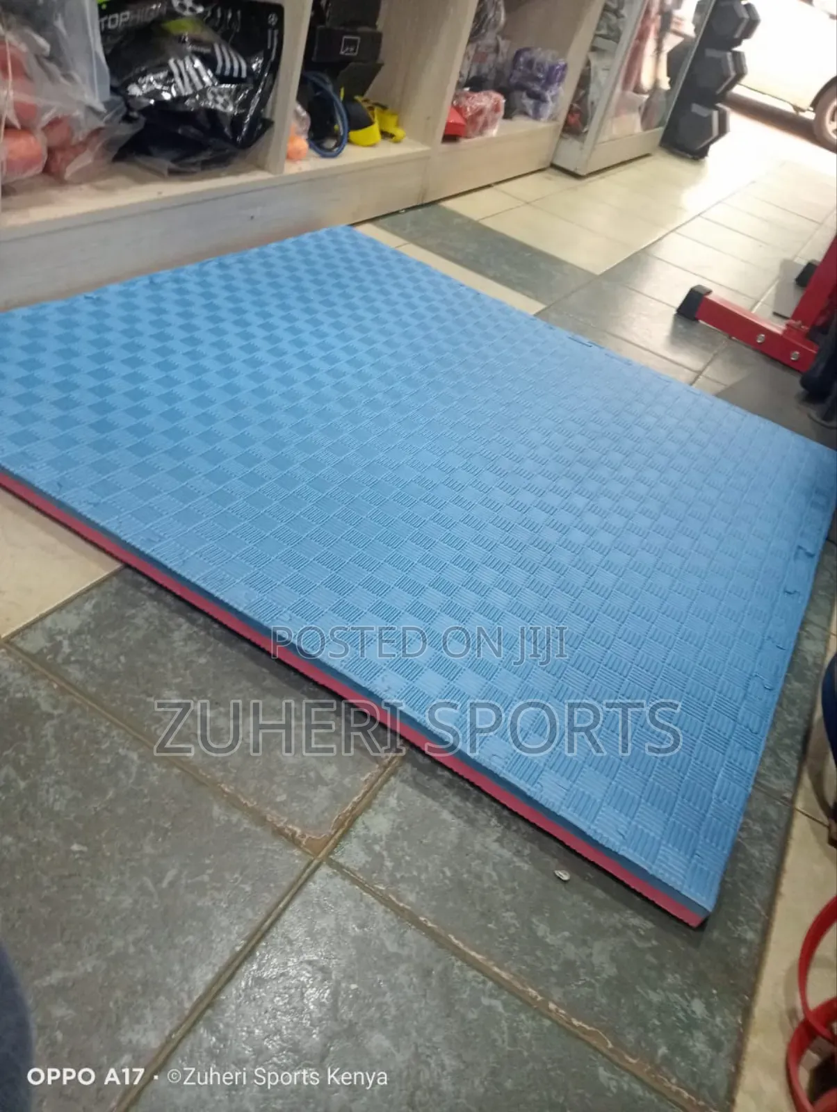 Interlocking Floor Mats 1mx1mx25mm Double Sided Easy to Clean