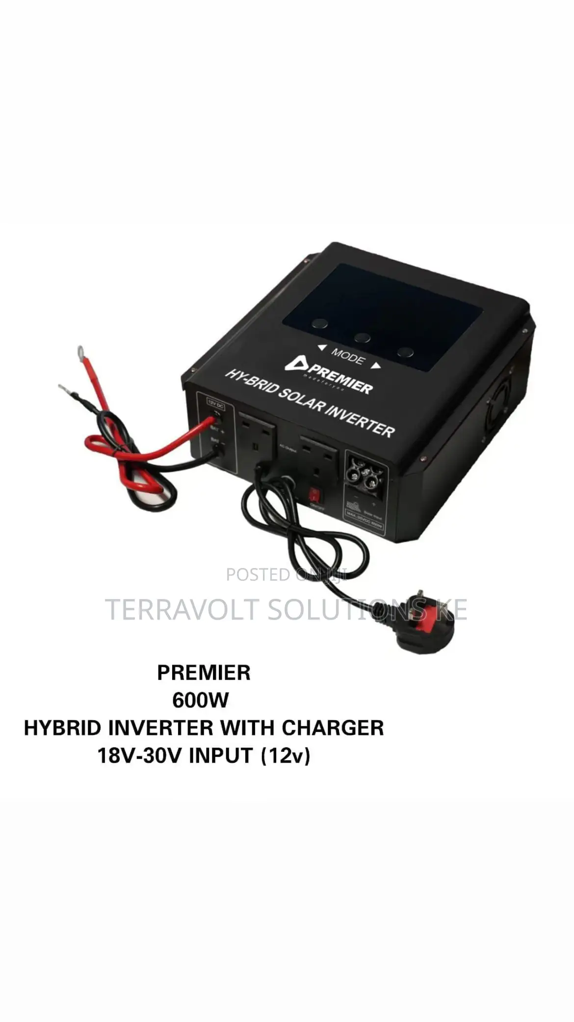 Premier 600w Hybrid Inverter Charger