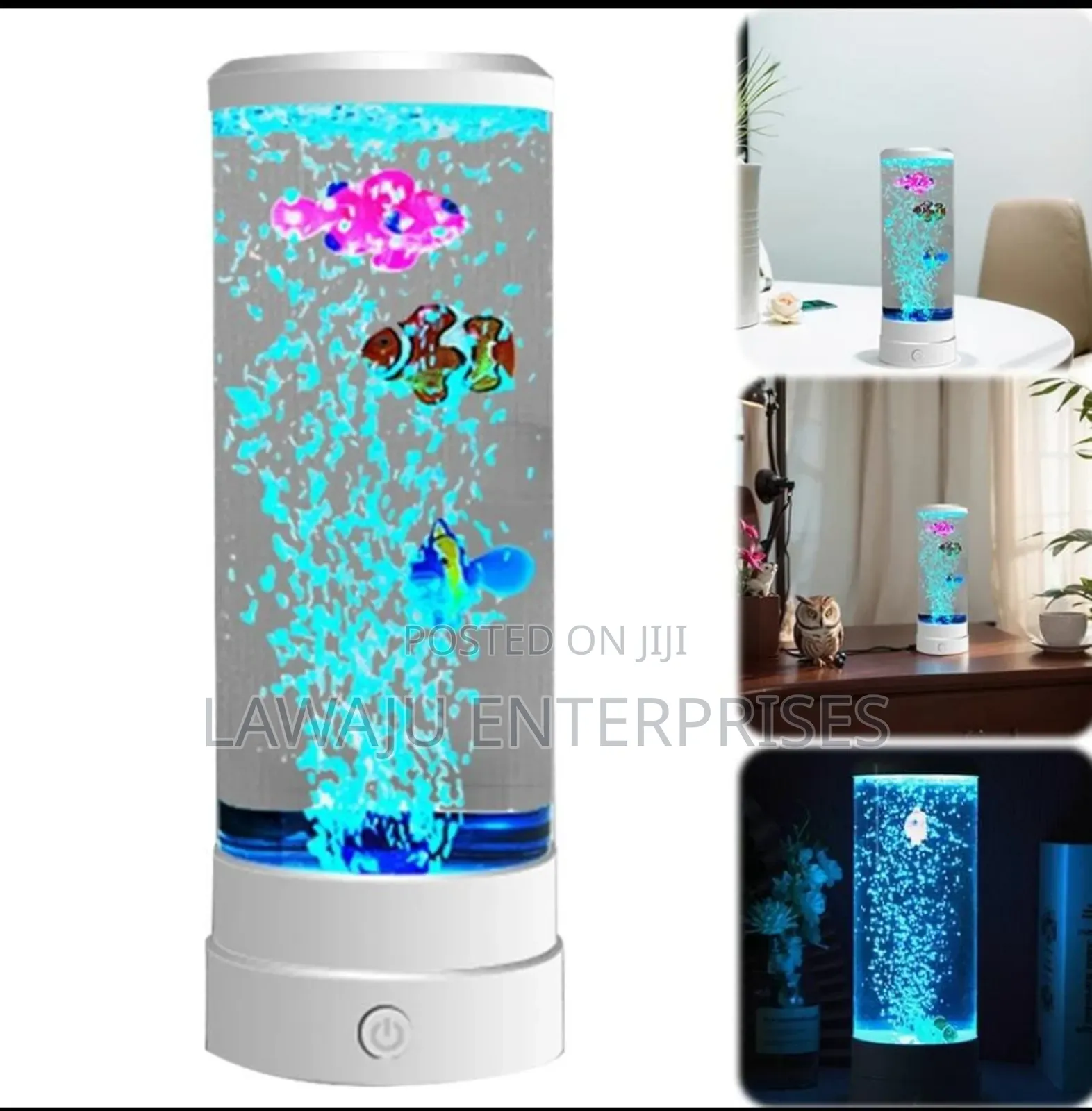 Led Bubble Fish Lamp