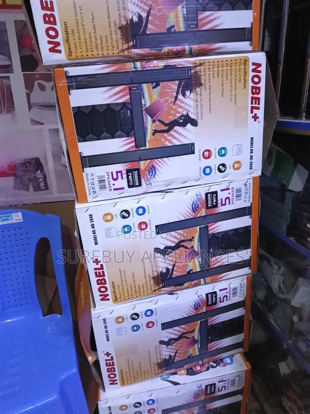 Nobel 5.1 Channel Sound System Nb 2040