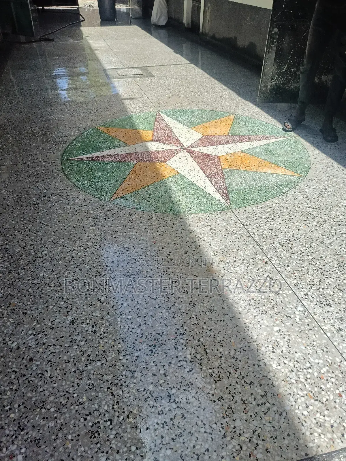 Terrazzo Setting Out