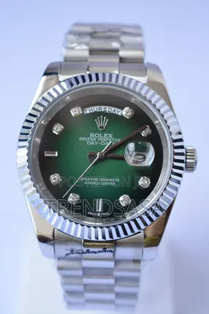 Rolex Presidential Watch Green Dial Stainless Steel