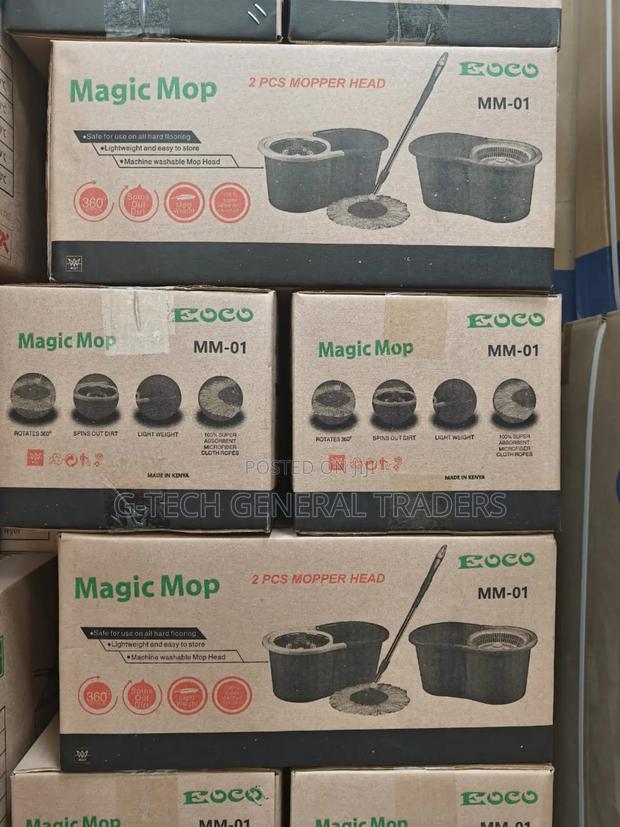 Urk Magic Rotatable Spin Mop - main view