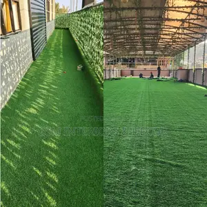 Hallway Green Grass Carpets Multipurpose