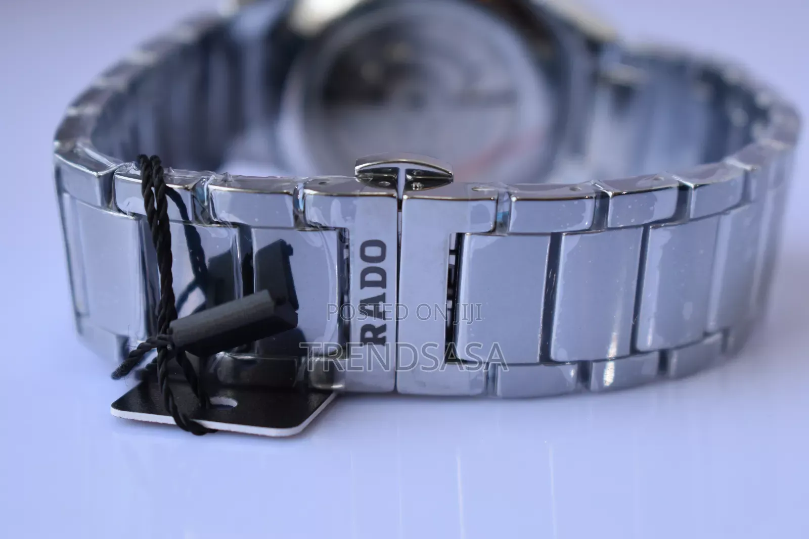 Rado Silver Ceramic Round Watch