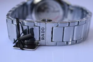 Rado Silver Ceramic Round Watch