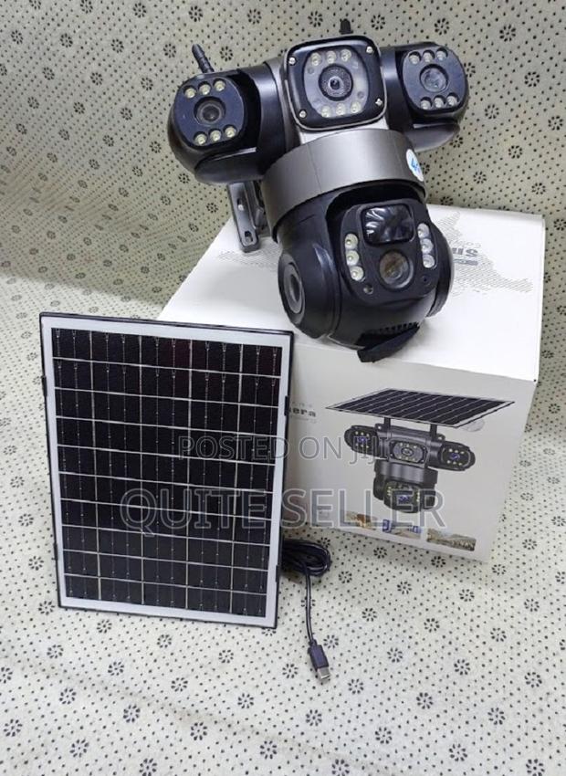 Smart Solar Powered 4g Camera – Triple Lens 4g Sim Connectivity