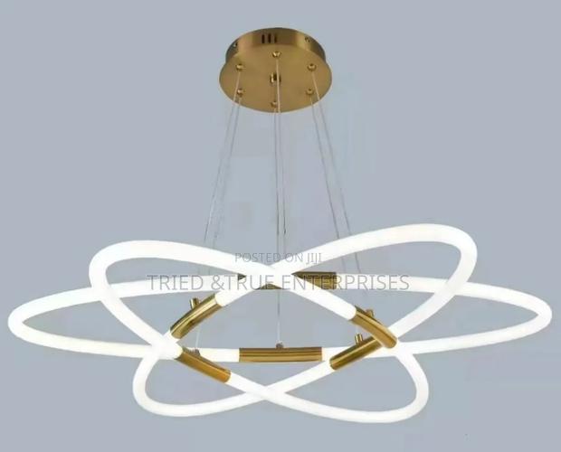 Unique Tricolor Chandaliers - main view
