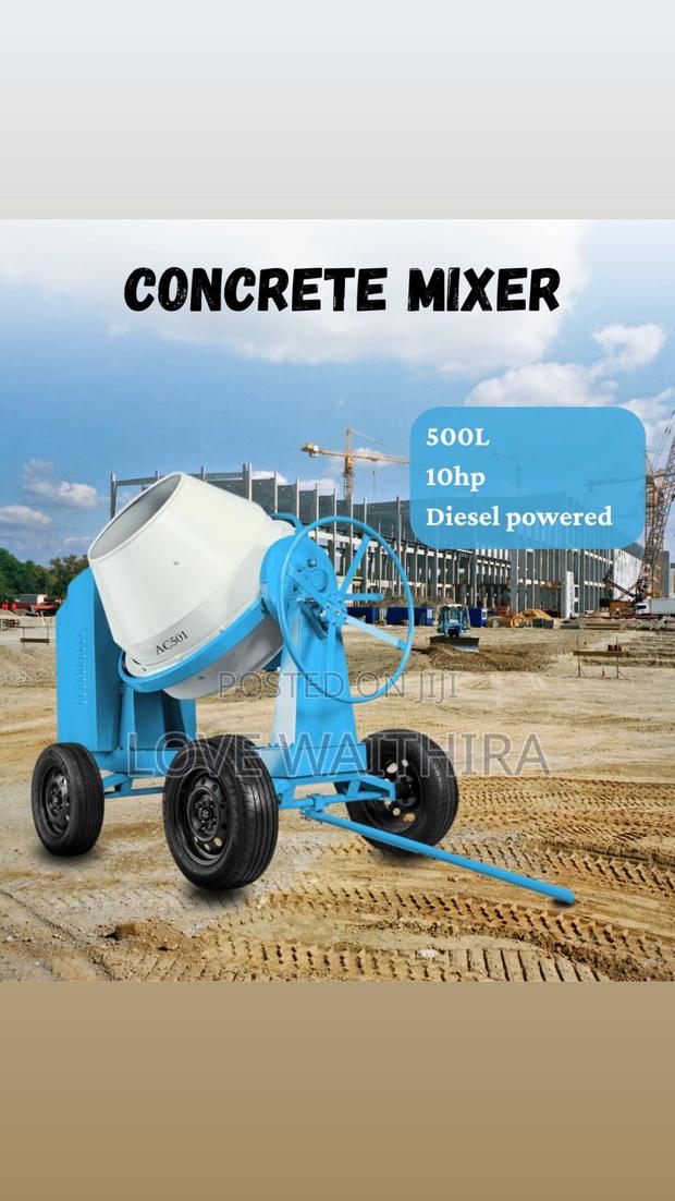 Aico Japan 400l Concrete Mixer - main view