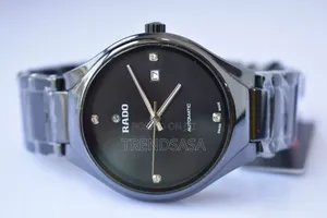 Rado Black Round Ceramic Watch