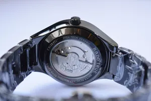 Rado Black Round Ceramic Watch