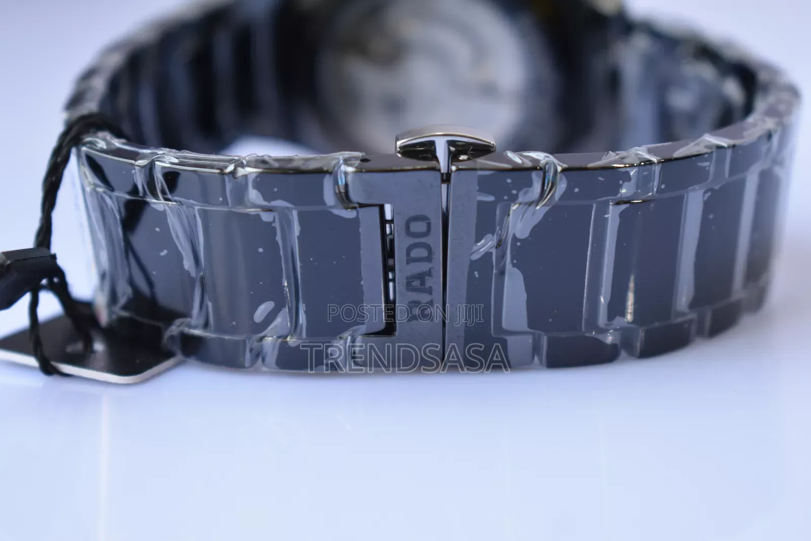 Rado Black Round Ceramic Watch