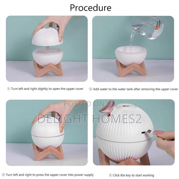 Lark Bird Ultrasonic Air Humidifier Diffuser-Hg
