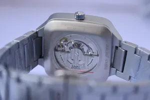 Rado True Square Open Heart Matt Silver 38 Mm Watch