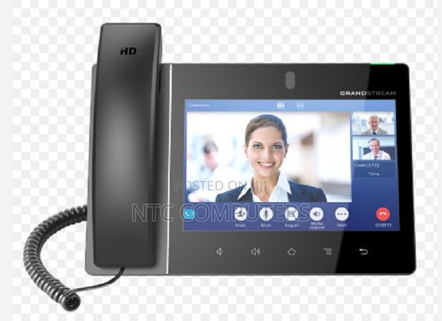 Gxv3480 Ip Video Phone, 16 Sip Accounts, 16 Lines, 2x Gbe Poe,