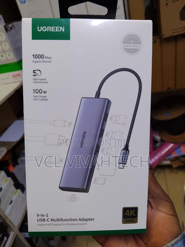Ugreen 9-in-1 Usb-C Multifunction Adapter