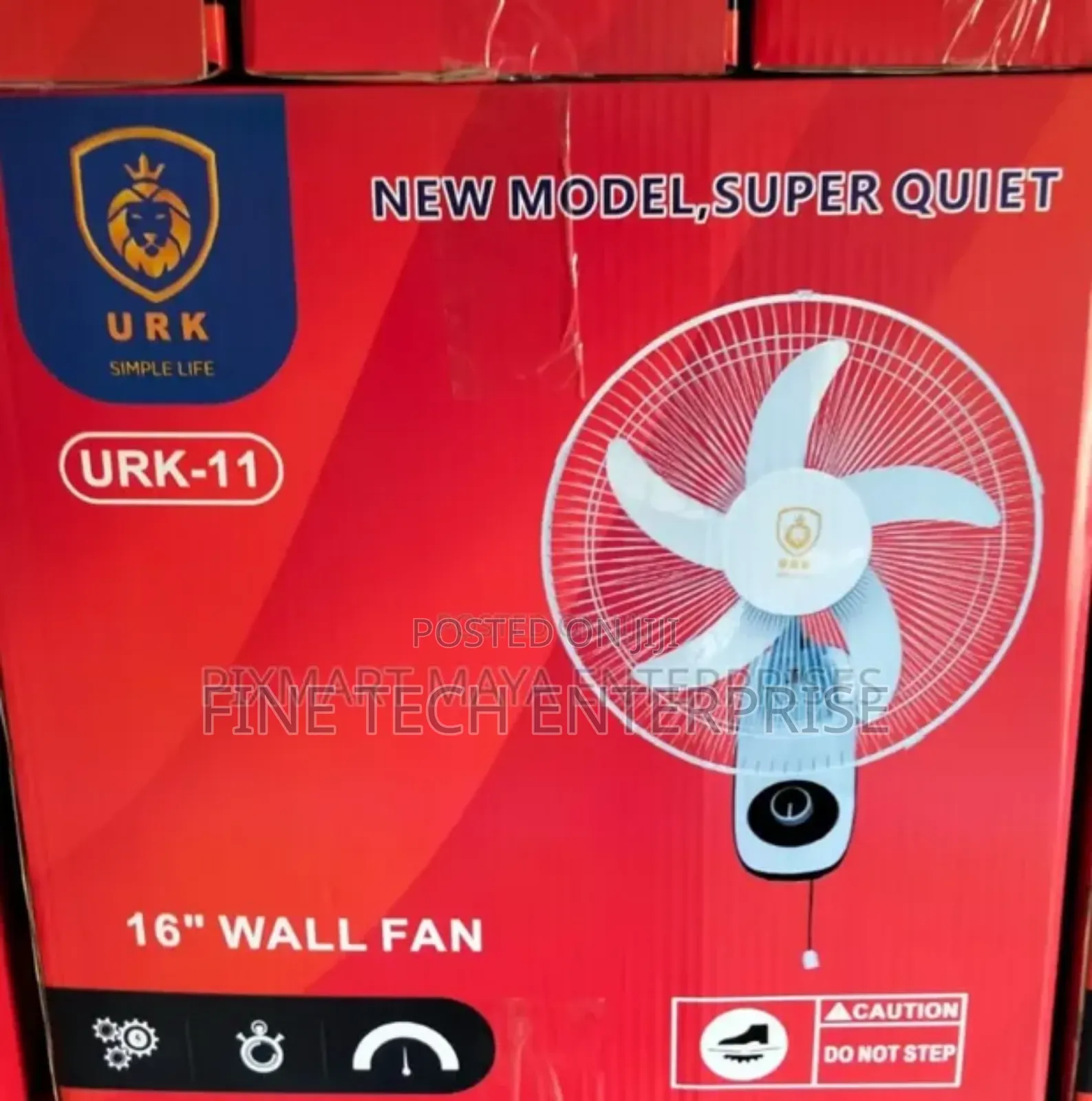 New Model Urk 16 Inches Standing Wall Fan