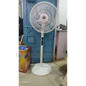 Remote Controlled Urk 16" Modern Standing Quiet Fan