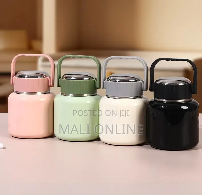 900ml Stainless Steel Thermal Food Flask Insulated Lunch Box.