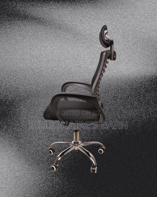 Plush Secretarial Mesh Chair | Lumbar Support