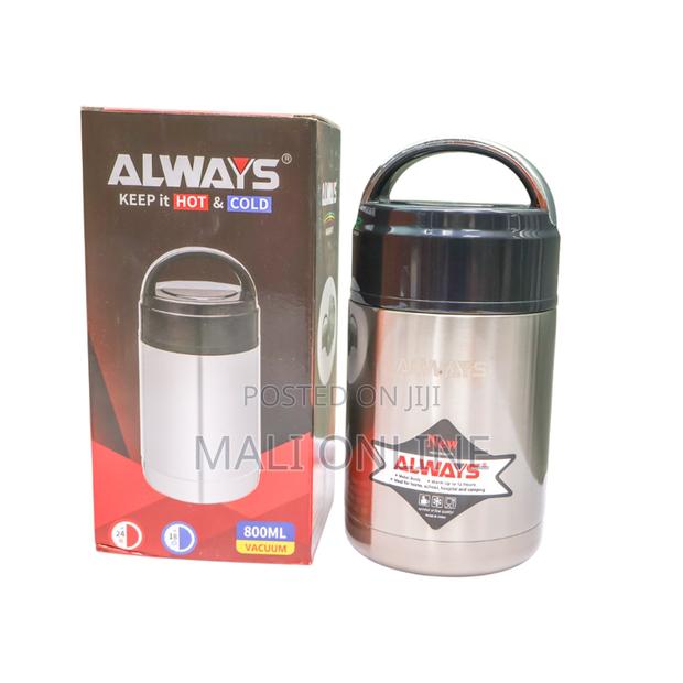 800ml Stainless Steel Food Flask Mini Insulated Lunch Box - thumbnail 4