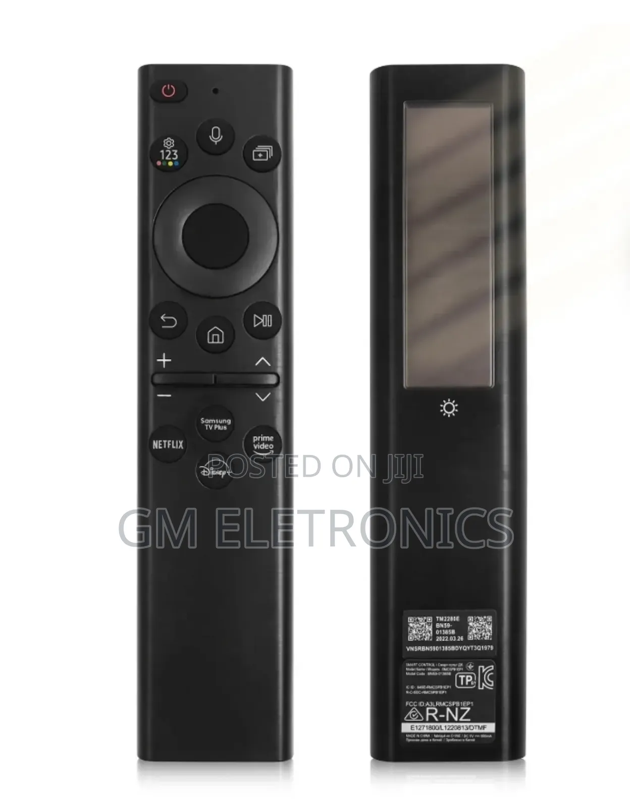 Bn59-01385a Replacement Solar Voice Remote For Samsung Tvs.