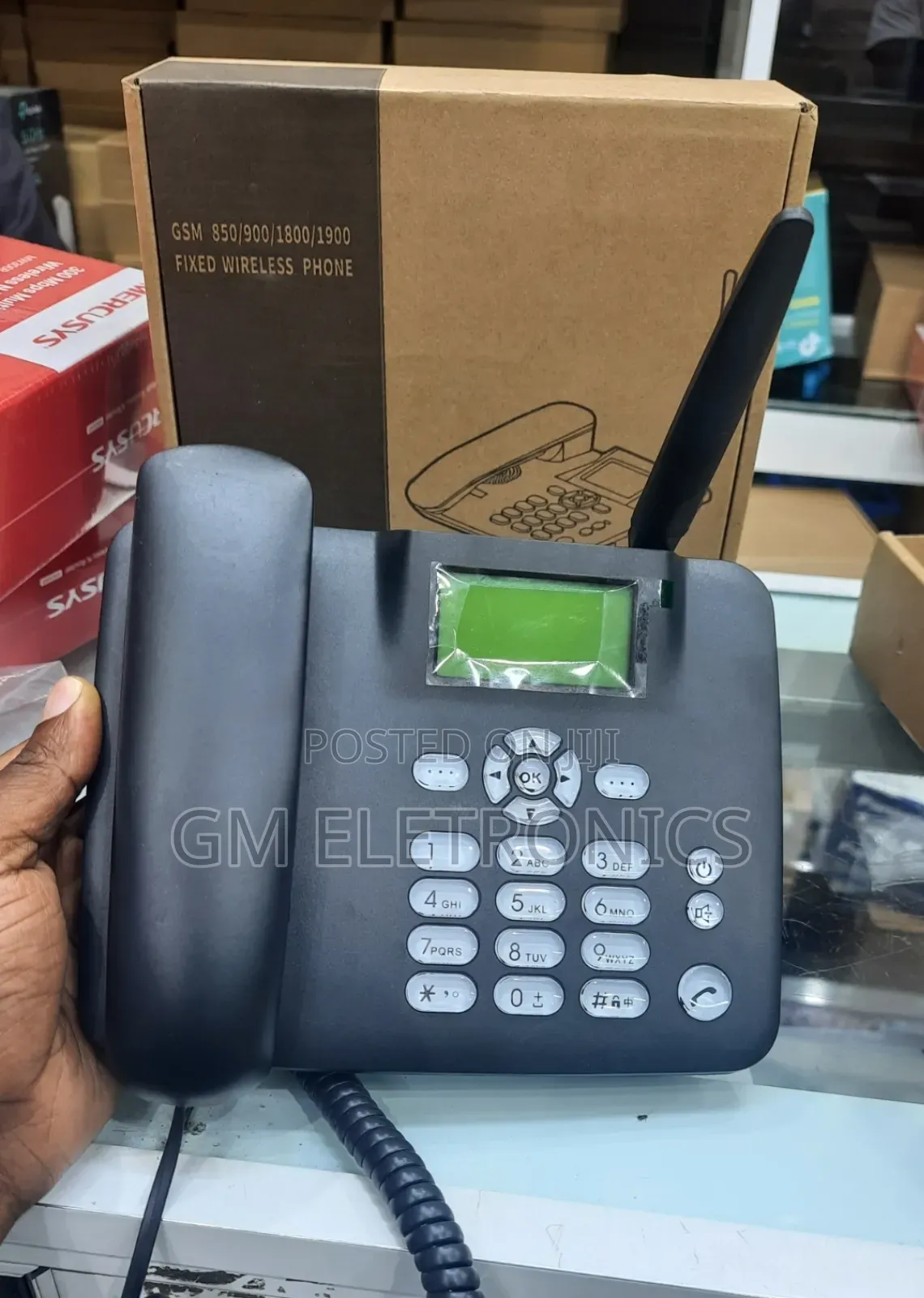 F317 Gsm Wireless Landline Phone With High-quality Voice Services.