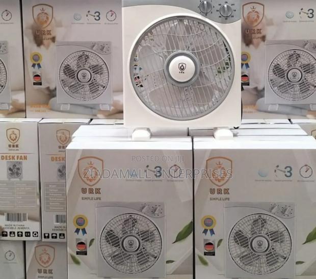 Compact Cooling Power for Every Room Urk Fan