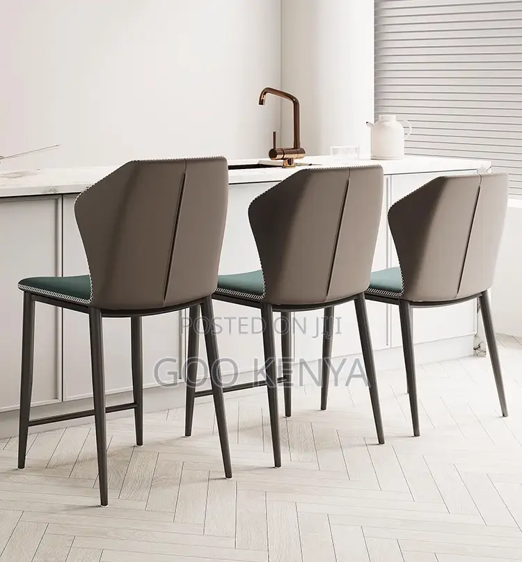 Dining Set; Round Marble White Table With 4 Chairs Dining Set