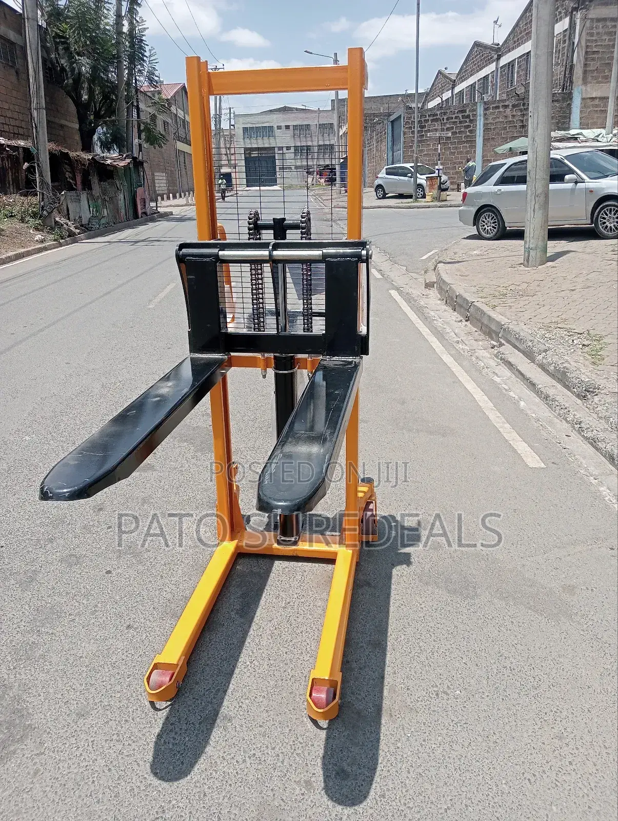 Loading and Unloading Manual Stacker/1.5ton-3mtrs