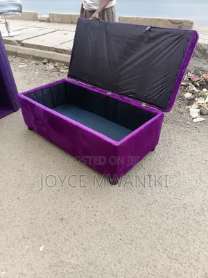 Ottoman With Storage Unit or Waiting Couch