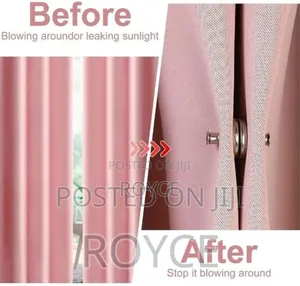 Magnetic Curtain Closures- 3 Pairs