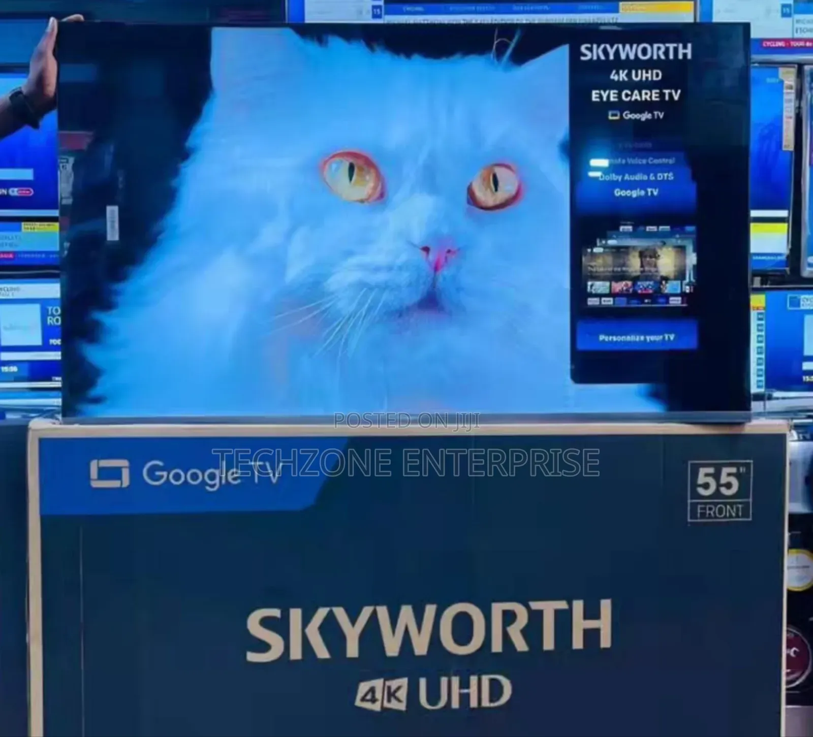 Skyworth 55 Inch Google Uhd Smart Tv 55g3a