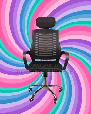 Ergonomic Secretarial Mesh Chair | Adjustable Height