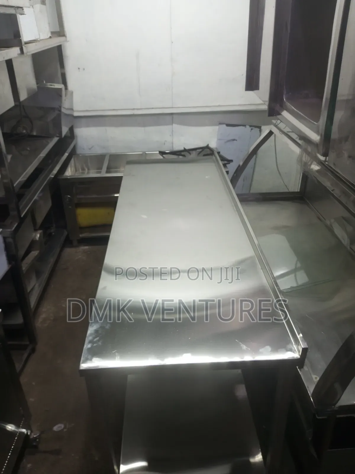 Rated 8ft Long Stainless Working Table