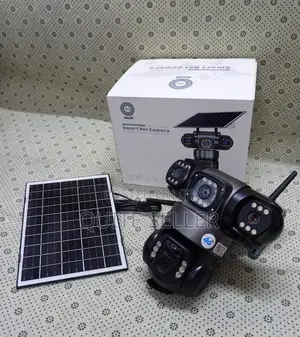 New Triple Lens Solar Camera With Dual Night Vision Modes
