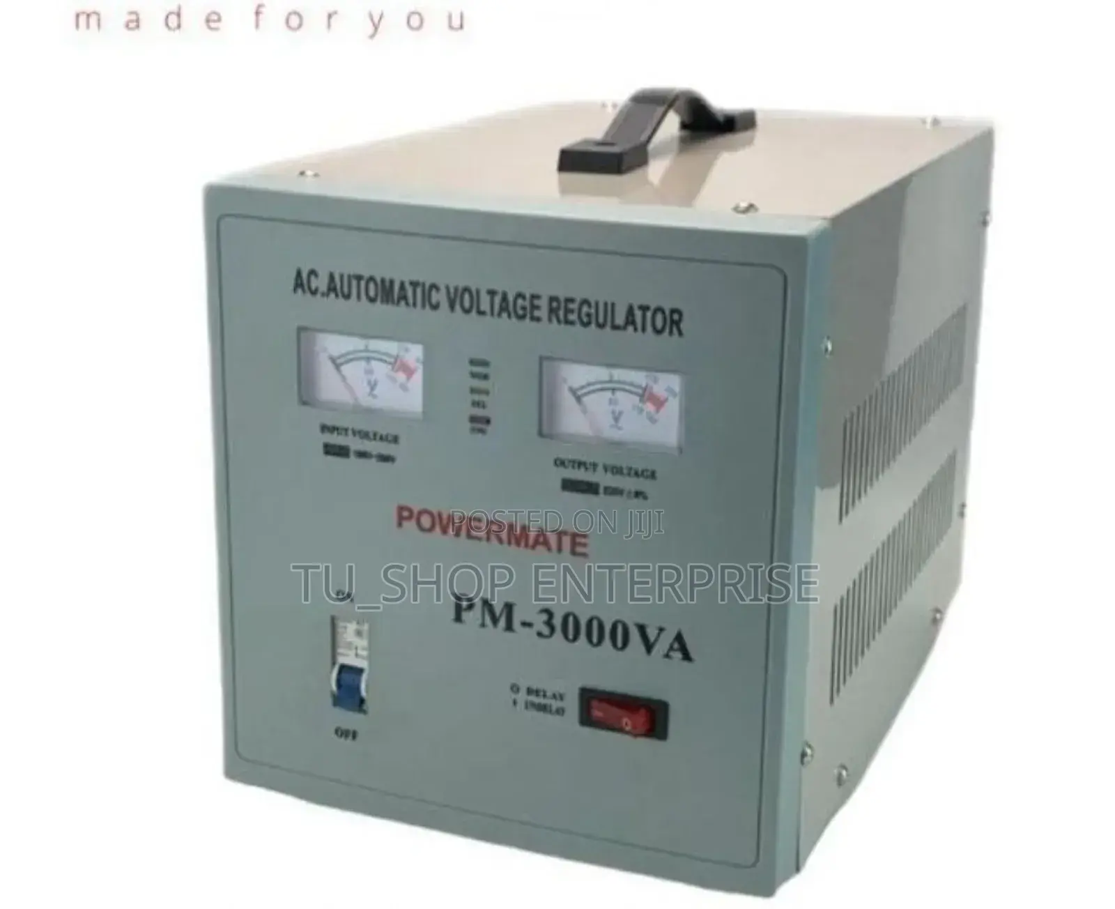 Auto Voltage Regulator! 3 3.0kva