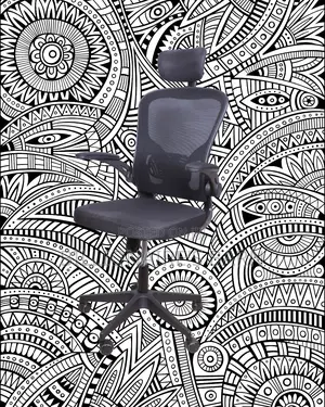 Pro-Grade Grey Ergonomic Office Chair — All-Day Comfort