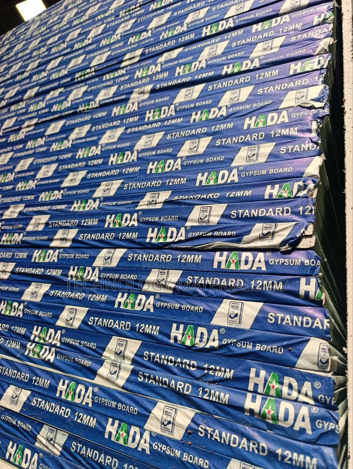 Hada 12mm Gypsum Board (Moisture Proof) For Kitchens & Bathrooms