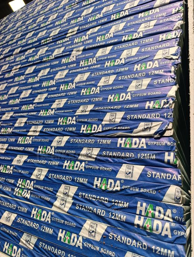 Hada 12mm Gypsum Board (Moisture Proof) For Kitchens & Bathrooms