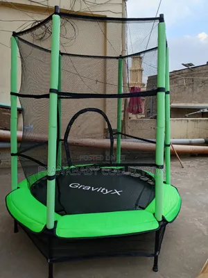Happy Bouncing Trampoline