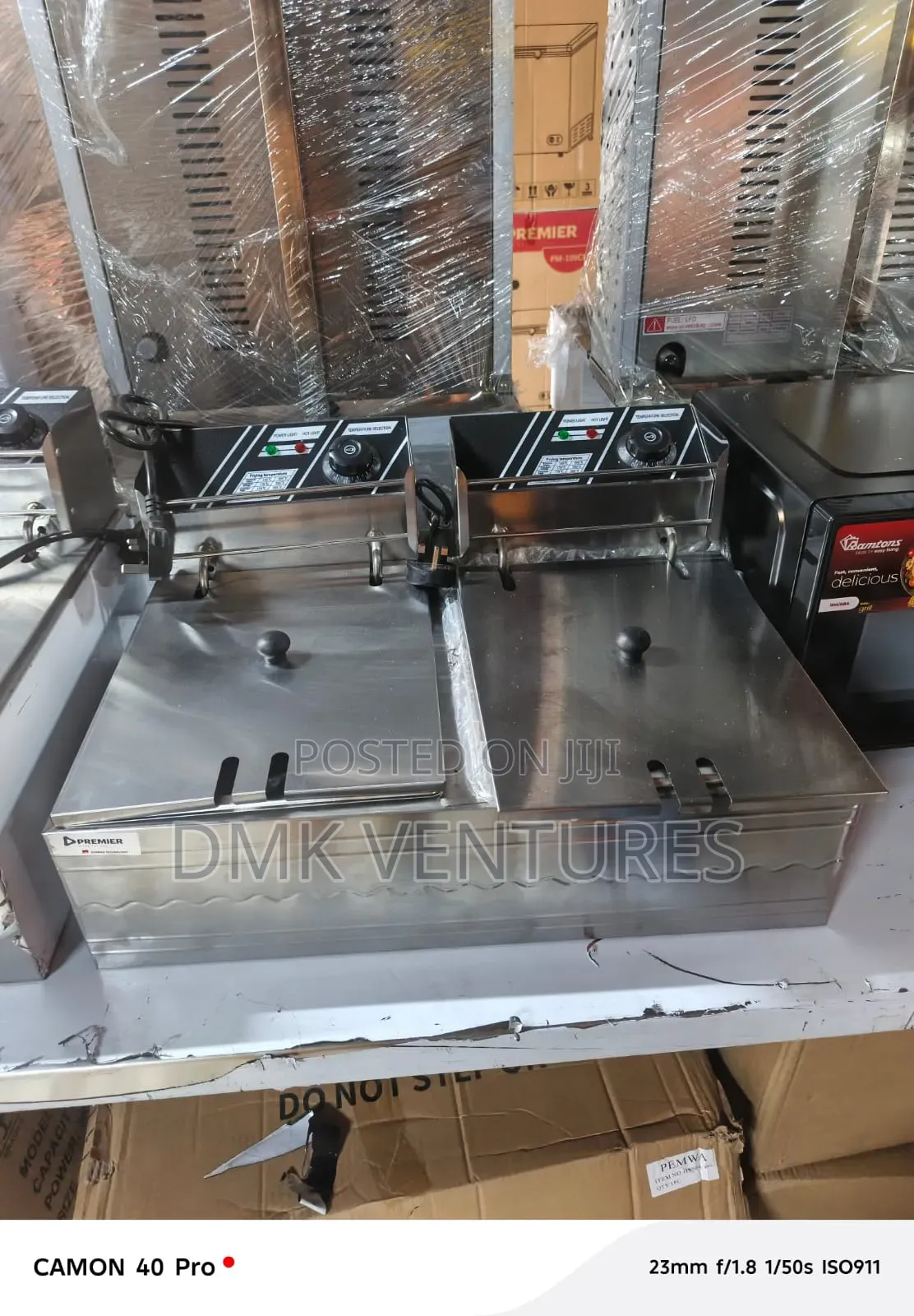 Imported Best Choice Double Deep Fryer