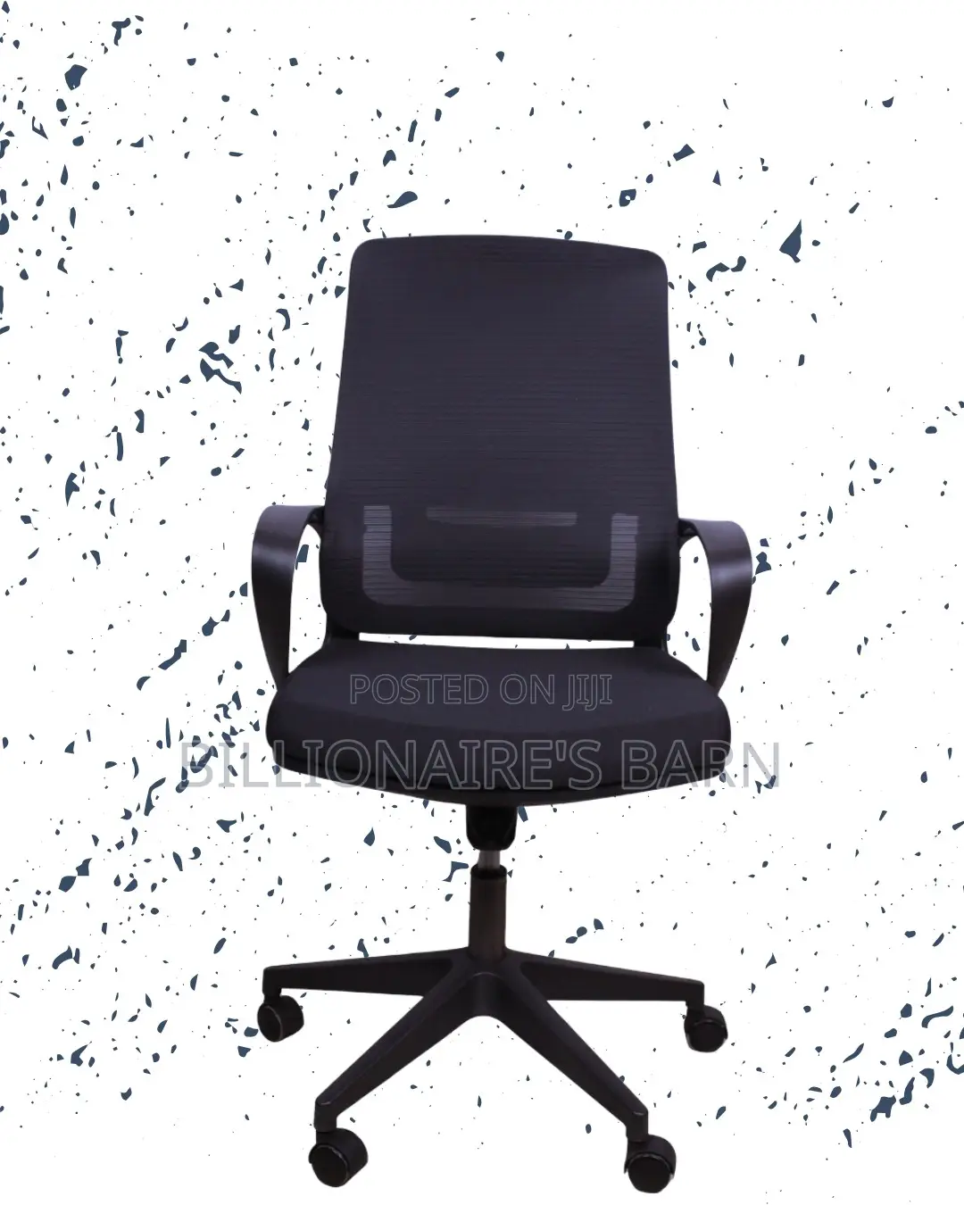 Black Ergonomic Mesh Office Chair (Heavy-Duty) — Restocked!