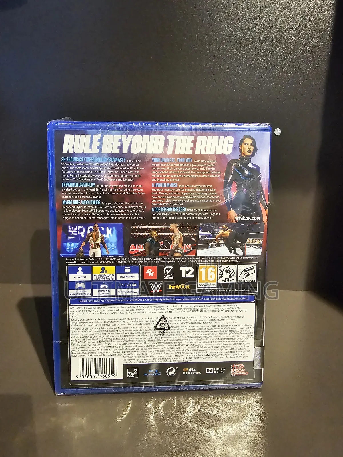 Playstation 4 Wwe 2k25 New