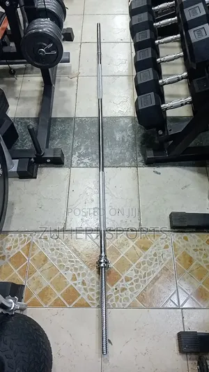 2meteres Long Standard 1 Inch Sleeve Barbell for Squats, Deadlift