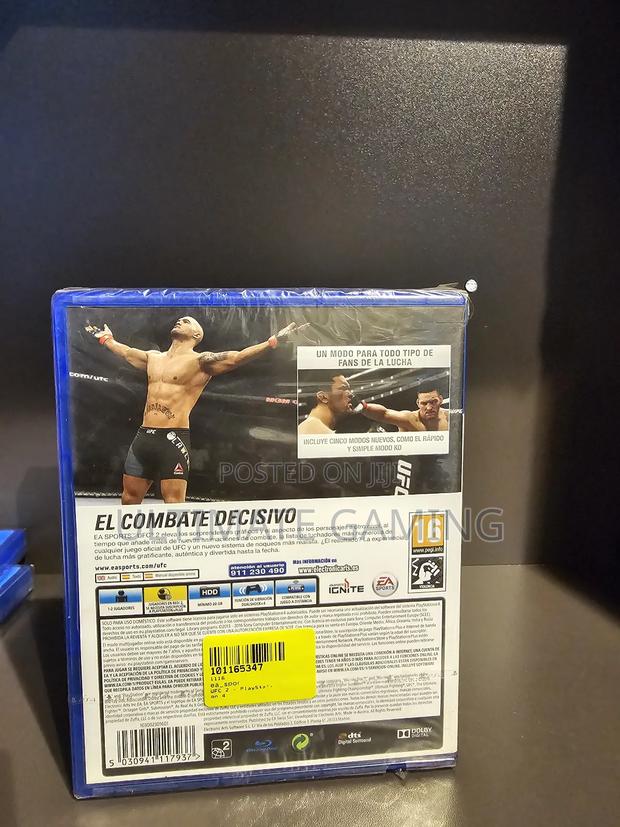 Playstation 4 Ufc 2 Game - thumbnail 2